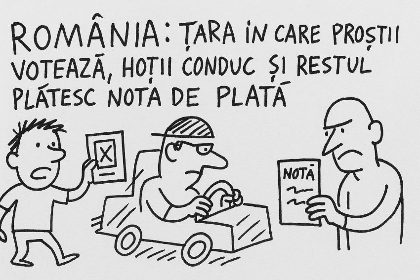 România: Țara în care proștii votează, hoții conduc și restul plătesc nota de plată